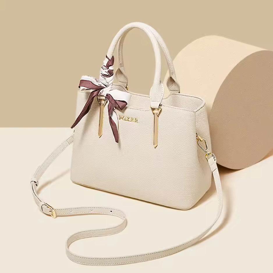BOLSA FEMININA FOXER  FEITA EM COURO GENUÍNO MODELO FOXER SAINT-CLOUD