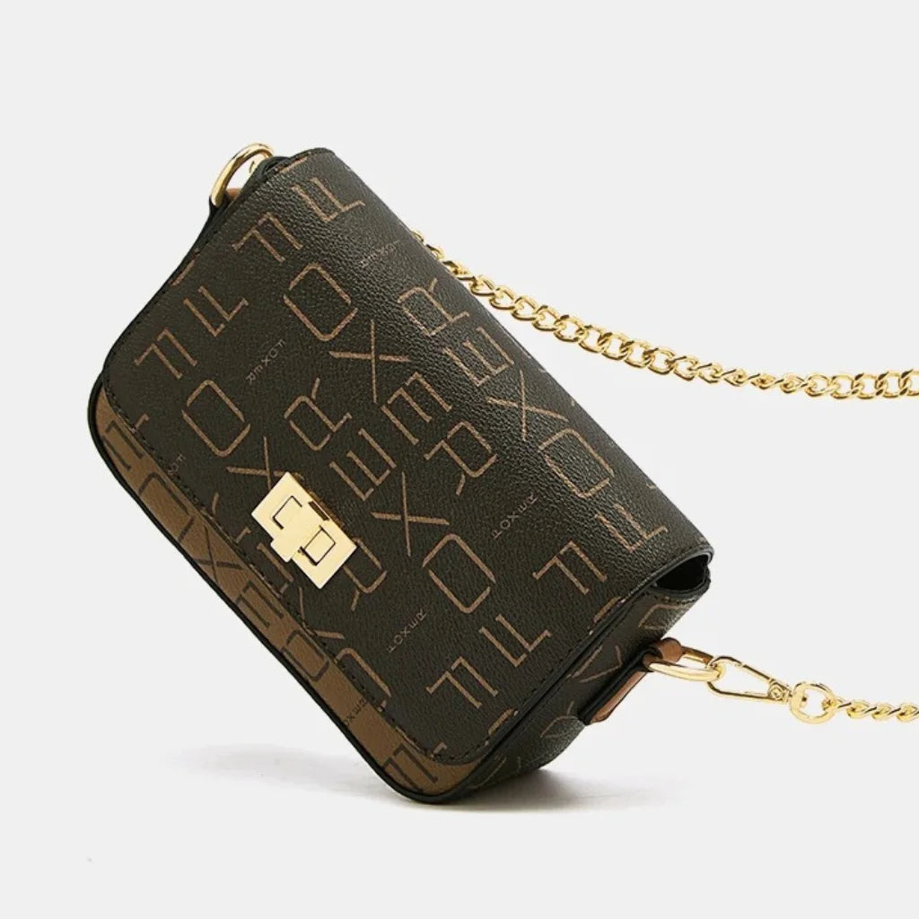 BOLSA FEMININA FOXER FEITA EM COURO REFINADO MODELO MARVEILLE