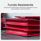 Bolsa Feminina Transversal Foxer Feita em couro Legítimo Modelo SolphRed