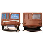 BOLSA FEMININA FOXER TRABSVERSAL  FEITA EM COURO REFINADO MODELO CHARLOTTE BROWN