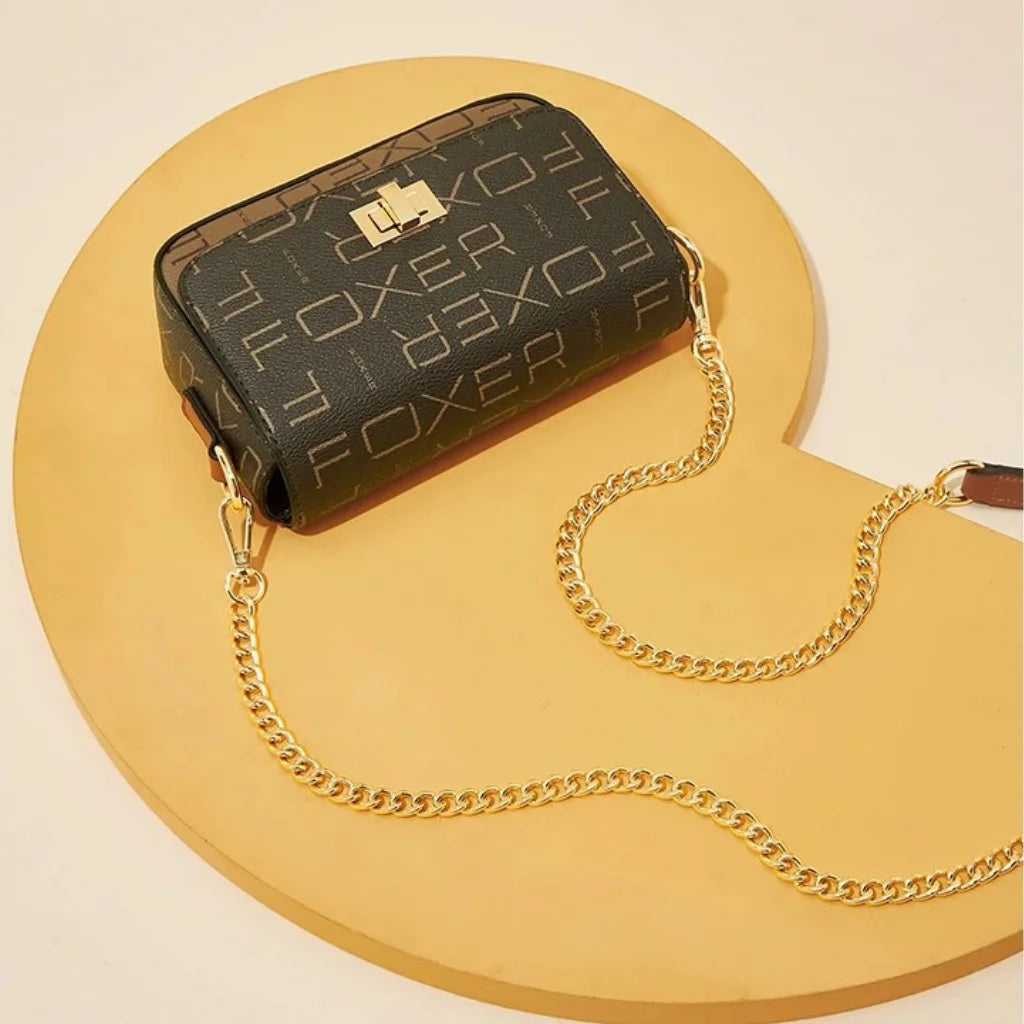 BOLSA FEMININA FOXER FEITA EM COURO REFINADO MODELO MARVEILLE