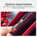 Bolsa Feminina Transversal Foxer Feita em couro Legítimo Modelo SolphRed