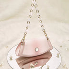 BOLSA FEMONINA FOXER TRANSVERSAL FEITA EM COURO GENUÍNO MODELO ROSE LUMIÈRE