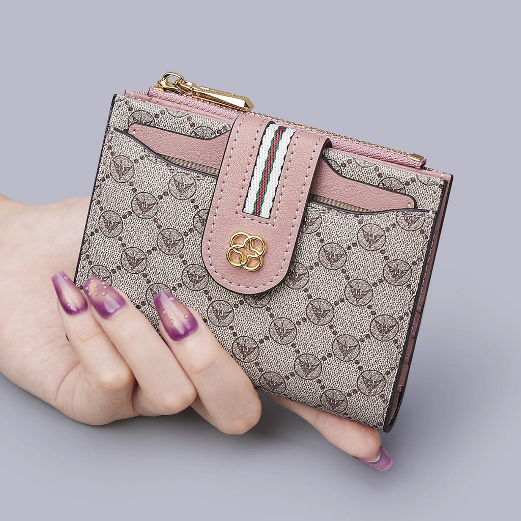 CARTEIRA FEMININA  EM COURO  MODELO BELLA D' ROYALE -LINHA WILLIAM POLO