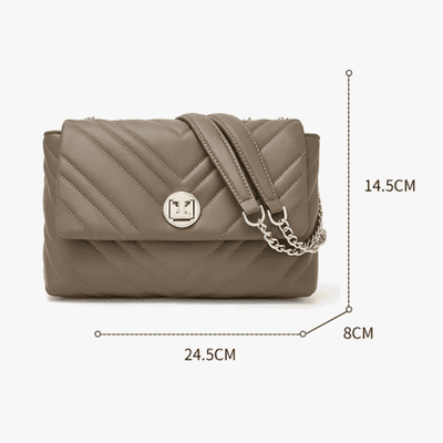 BOLSA FEMININA FOXER FEITA EM COURO GENUÍNO MODELO  CAMILLE PRESTIGE