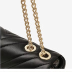 BOLSA FEMININA FOXER MODELO LUXE FLAP BLACK