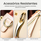 BOLSA FEMIINA EM COURO FOXER MODELO PRESTIGE CABAS WHAIT