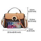 Bolsa Feminina Transversal Foxer Feita Em Couro Legítimo  Modelo Vintage Lux