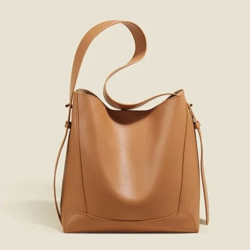BOLSA FEMININA EM COURO  FOXER MODELO VALENCIA BROWN
