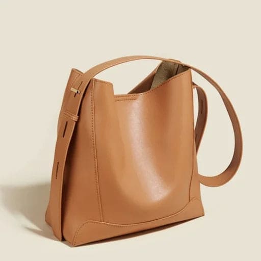 BOLSA FEMININA EM COURO  FOXER MODELO VALENCIA BROWN