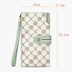 CARTEIRA FEMININA EM COURO  MODELO SUPREME -LINHA WILLIAN POLLO