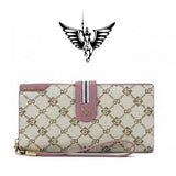 CARTEIRA FEMININA EM COURO  MODELO SUPREME -LINHA WILLIAN POLLO