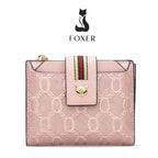 CARTEIRA FEMININA FOXER FEITA EM COURO MODELO VALENTINA