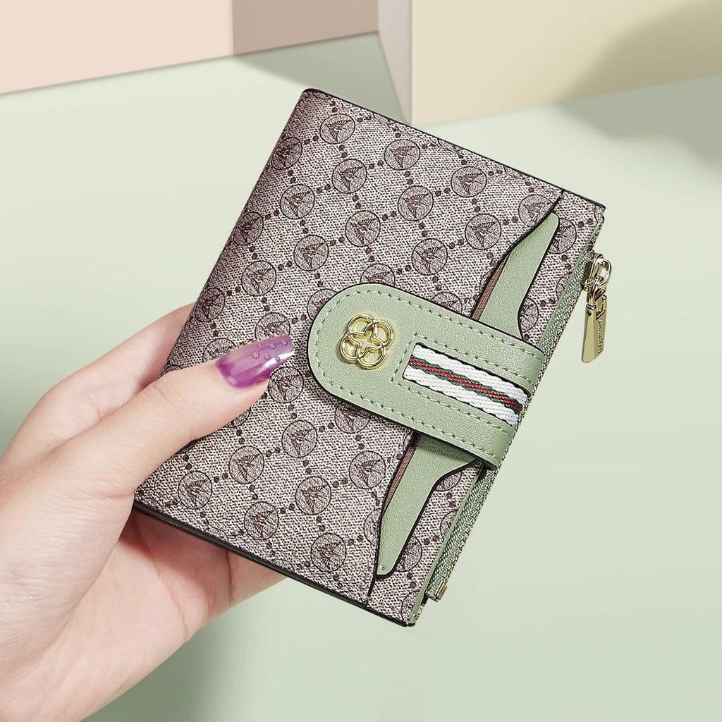 CARTEIRA FEMININA  EM COURO  MODELO BELLA D' ROYALE -LINHA WILLIAM POLO