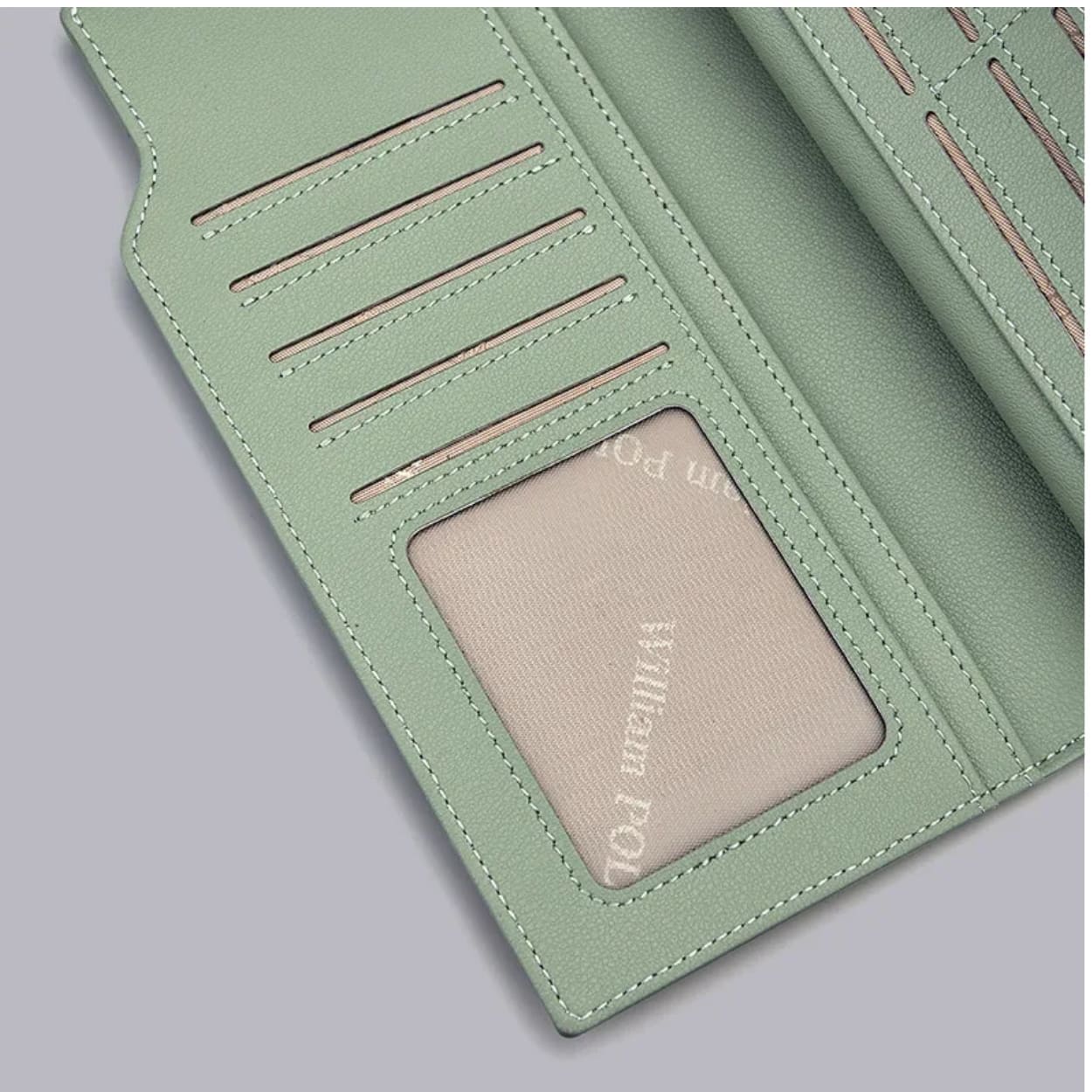 CARTEIRA FEMININA EM COURO  MODELO SUPREME -LINHA WILLIAN POLLO