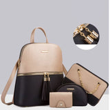 Bolsa Preta e Dourada