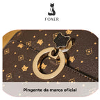 BOLSA DE OMBRO TRANSVERSAL FEMININA FOXER MODELO VELIN