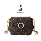 BOLSA DE OMBRO TRANSVERSAL FEMININA FOXER MODELO VELIN