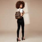 MOCHILA FEMININA FEITA EM COURO MODELO MICKEY MOUSE