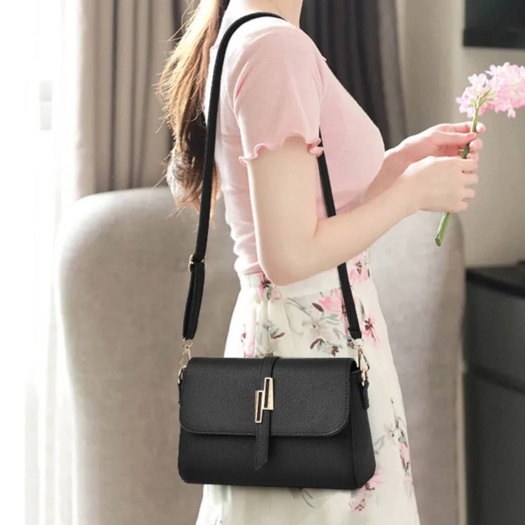 BOLSA FEMININA FOXER  EM COURO BOLSA DE OMBRO MODELO VERONA CROSS