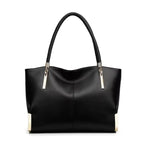 Bolsa Feminina FOXER  feita Em Couro Genuíno Modelo Lux Diamond Black