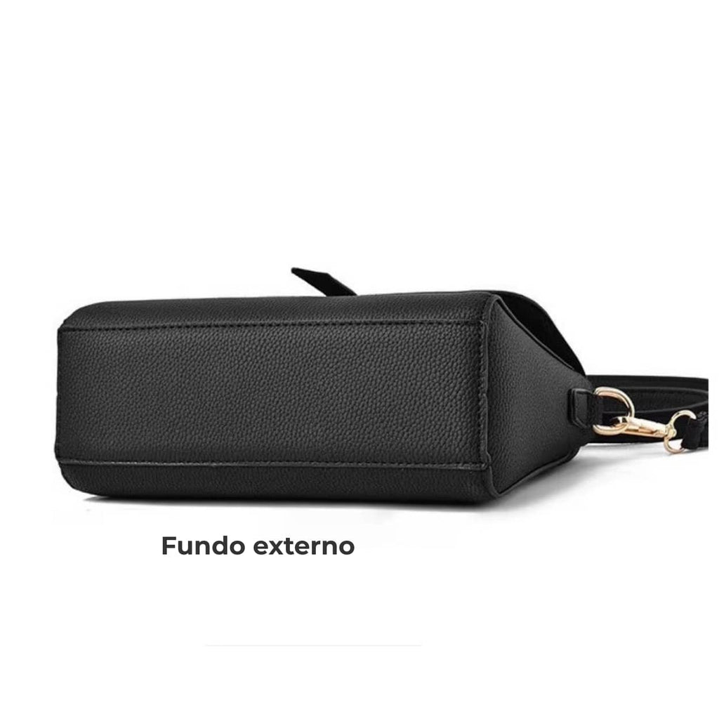 BOLSA FEMININA FOXER  EM COURO BOLSA DE OMBRO MODELO VERONA CROSS