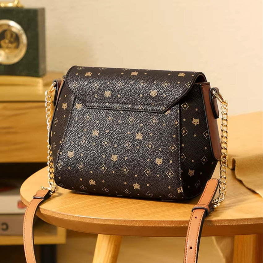 BOLSA DE OMBRO TRANSVERSAL FEMININA FOXER MODELO VELIN