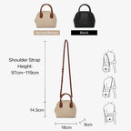 BOLSA DE OMBRO FEMININA FOXER MODELO MARCELLINE TREILLIS