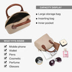 BOLSA DE OMBRO FEMININA FOXER MODELO MARCELLINE TREILLIS