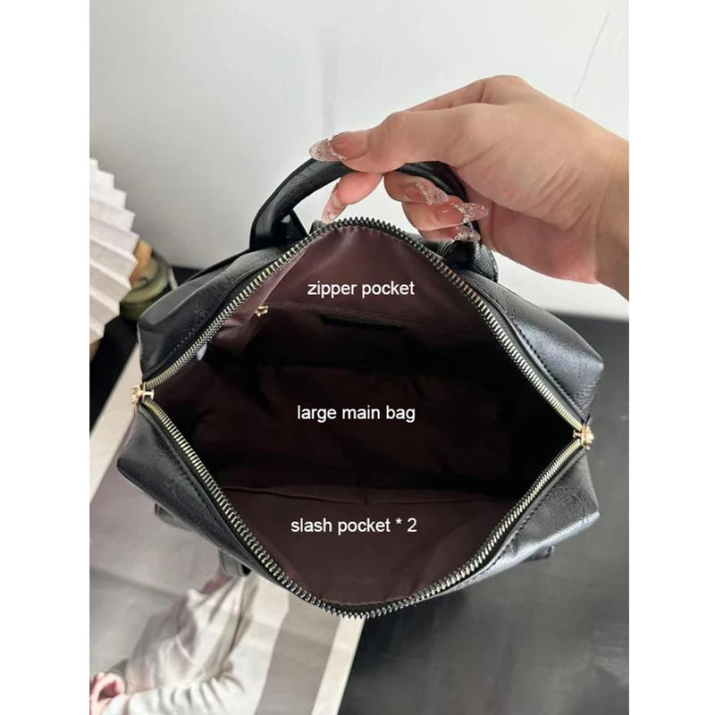 FOXER Brand Fashion Women's Travel Backpack Large Capacity Waterproof Shoulder Bag Casual Female Multi-layer Multifunctional Bag