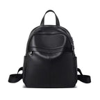 FOXER Women's Split Leather Multi-Function Backpack Lady Vintage Phone Pouch Pack Female School Bags High Quality Travel Bagpack