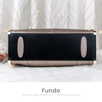 BOLSA FEMININA EM COURO LEGÍTIMO FOXER MODELO VELLUTO BEIGE