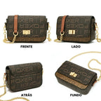 BOLSA FEMININA FOXER FEITA EM COURO REFINADO MODELO MARVEILLE