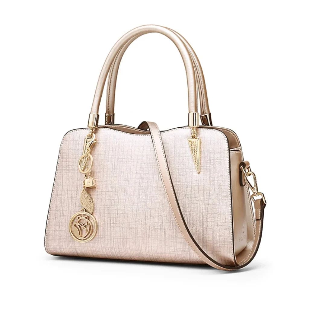 BOLSA FEMININA FOXER FEITA EM COURO GENUÍNO  MODELO  BELLA ROSÊ