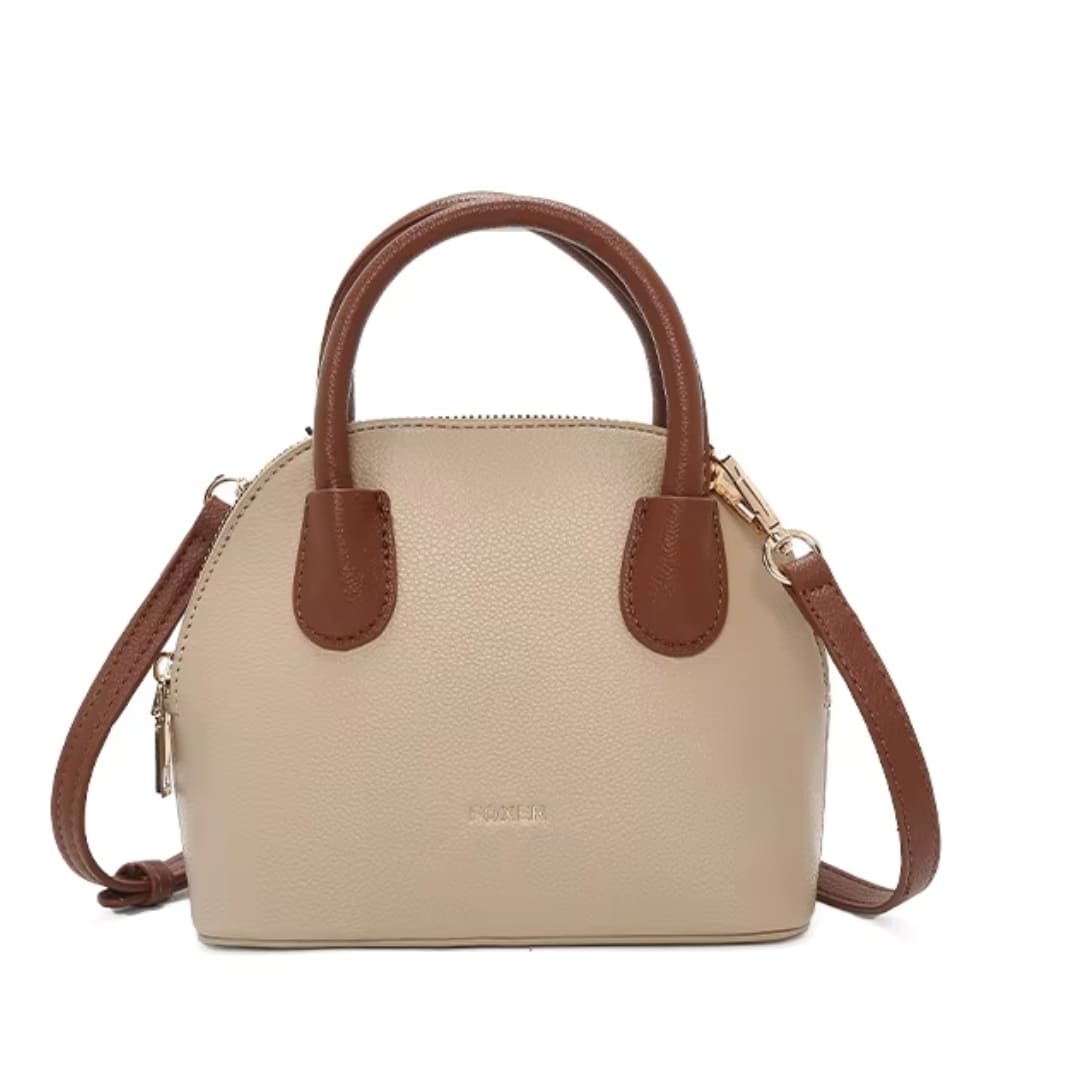 BOLSA DE OMBRO FEMININA FOXER MODELO MARCELLINE TREILLIS