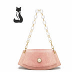 BOLSA FEMONINA FOXER TRANSVERSAL FEITA EM COURO GENUÍNO MODELO ROSE LUMIÈRE