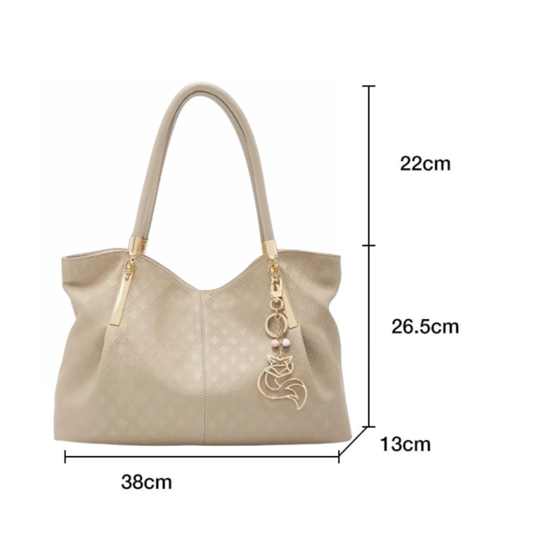 BOLSA FEMININA FOXER FEITA EM COURO GENUÍNO MODELO SAINT-GERMAIN