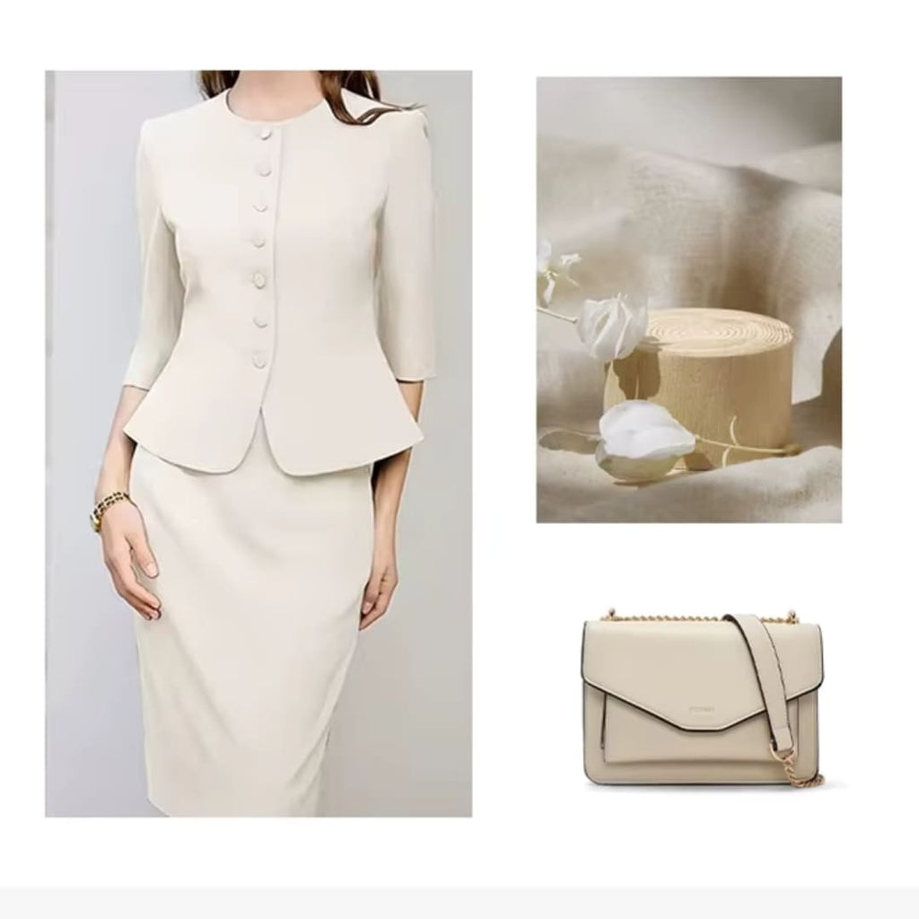 BOLSA FEMININA TYRANSVERSAL FOXER FEITA EM COURO REFINADO MODELO ARVELLE