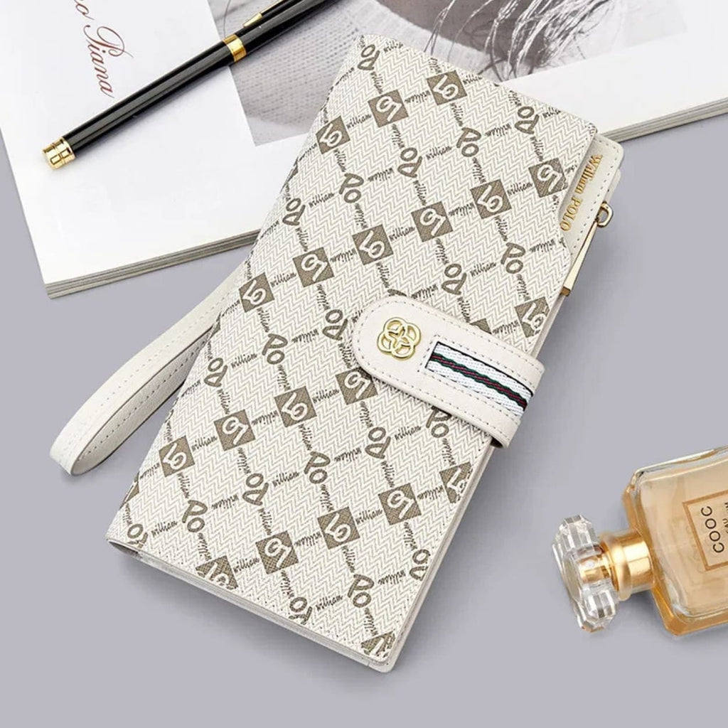 CARTEIRA FEMININA EM COURO  MODELO SUPREME -LINHA WILLIAN POLLO