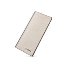 CARTEIRA FEMININA LONGA FOXER FEITA EM CORO REFINADO MODELO MADELEINE