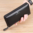 CARTEIRA FEMININA LONGA FEITA EM COURO GENUÍNO MODELO CAPUCINES LONGUE – LINHA WILLIAM POLO