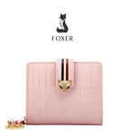 CARTEIRA FEMININA FOXER FEITA EM COURO GENUÍNO MODELO DALPHNE