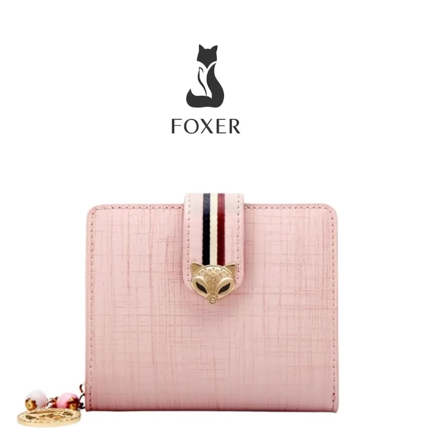 CARTEIRA FEMININA FOXER FEITA EM COURO GENUÍNO MODELO DALPHNE