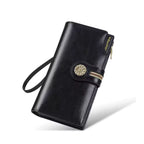 CARTEIRA FEMININA FEITA EM COURO GENUÍNO  MODELO FLEUR LUXE- LINHA WILLIAM POLO