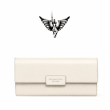 CARTEIRA FEMININA FEITA EM COURO GENUÍNO  MODELO IVORY ÉLÉGANCE- LINHA WILLIAM POLO