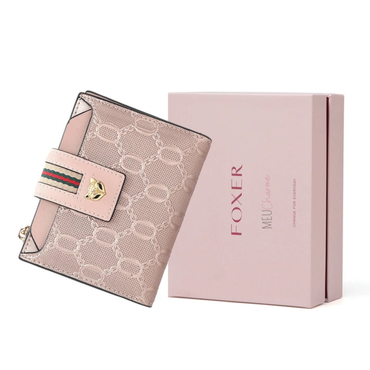 CARTEIRA FEMININA FOXER FEITA EM COURO MODELO VALENTINA