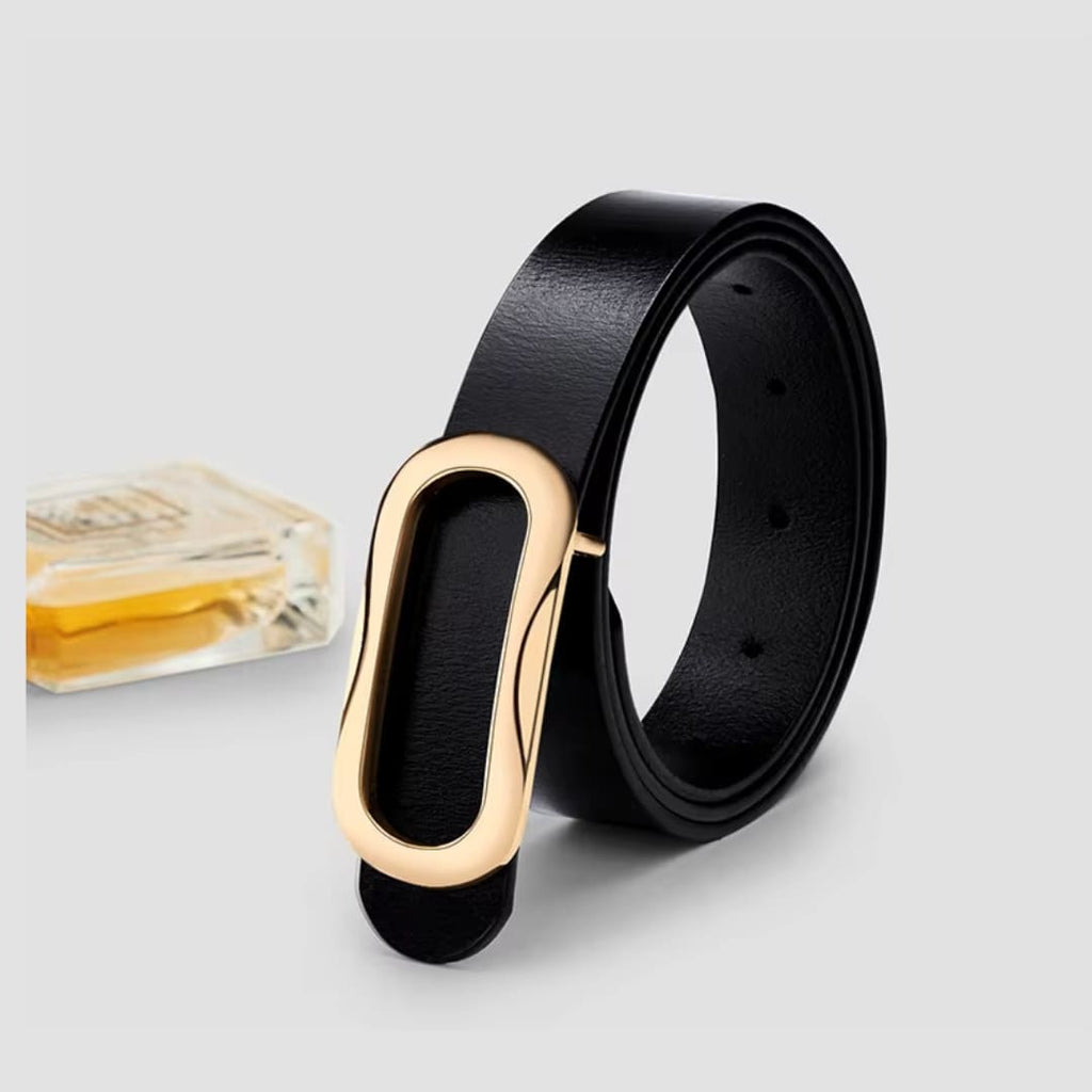 CINTO FEMININO FEITO EM COURO LEGÍTIMO MODELO  SANTELLE – LINHA WILLIAMPOLO