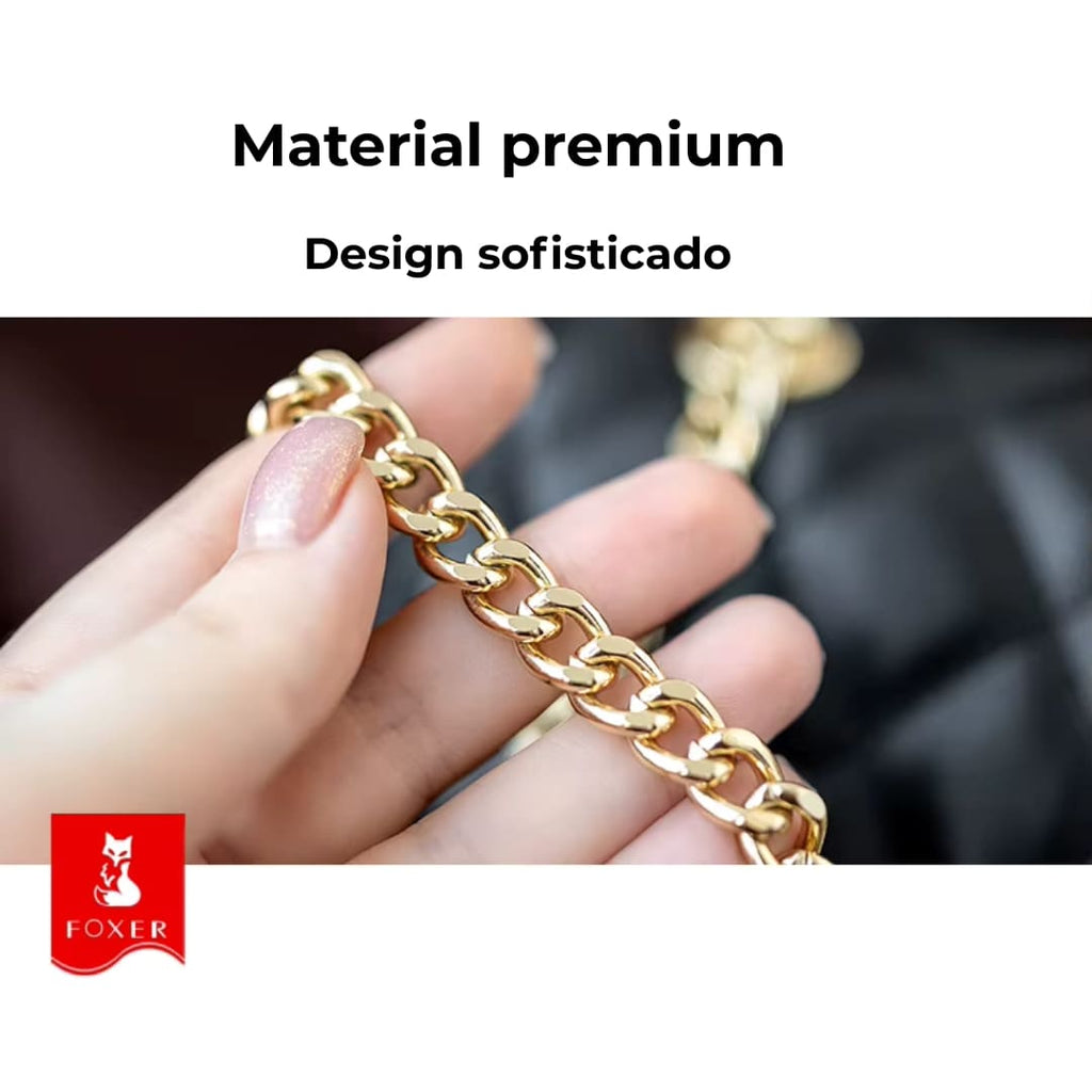 BOLSA FEMININA FOXER FEITA EM COURO GENUÍNO – MODELO BELLA TRELLUXE