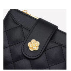 CARTEIRA FEMININA CURTA  FEITA EM COURO GENUÍNO MODELO ÉLORA -LINHA  WILLIAM POLO