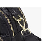 BOLSA FEMININA FOXER FEITA EM COURO GEMUÍNO MODELO RIVELLE BLACK